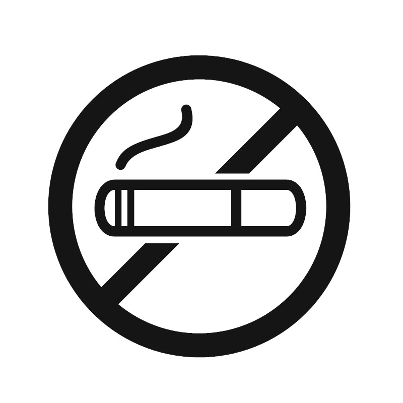 Dohányozni tilos piktogram matrica